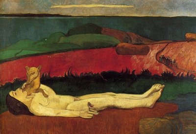 Het verlies van de maagdelijkheid door Paul Gauguin